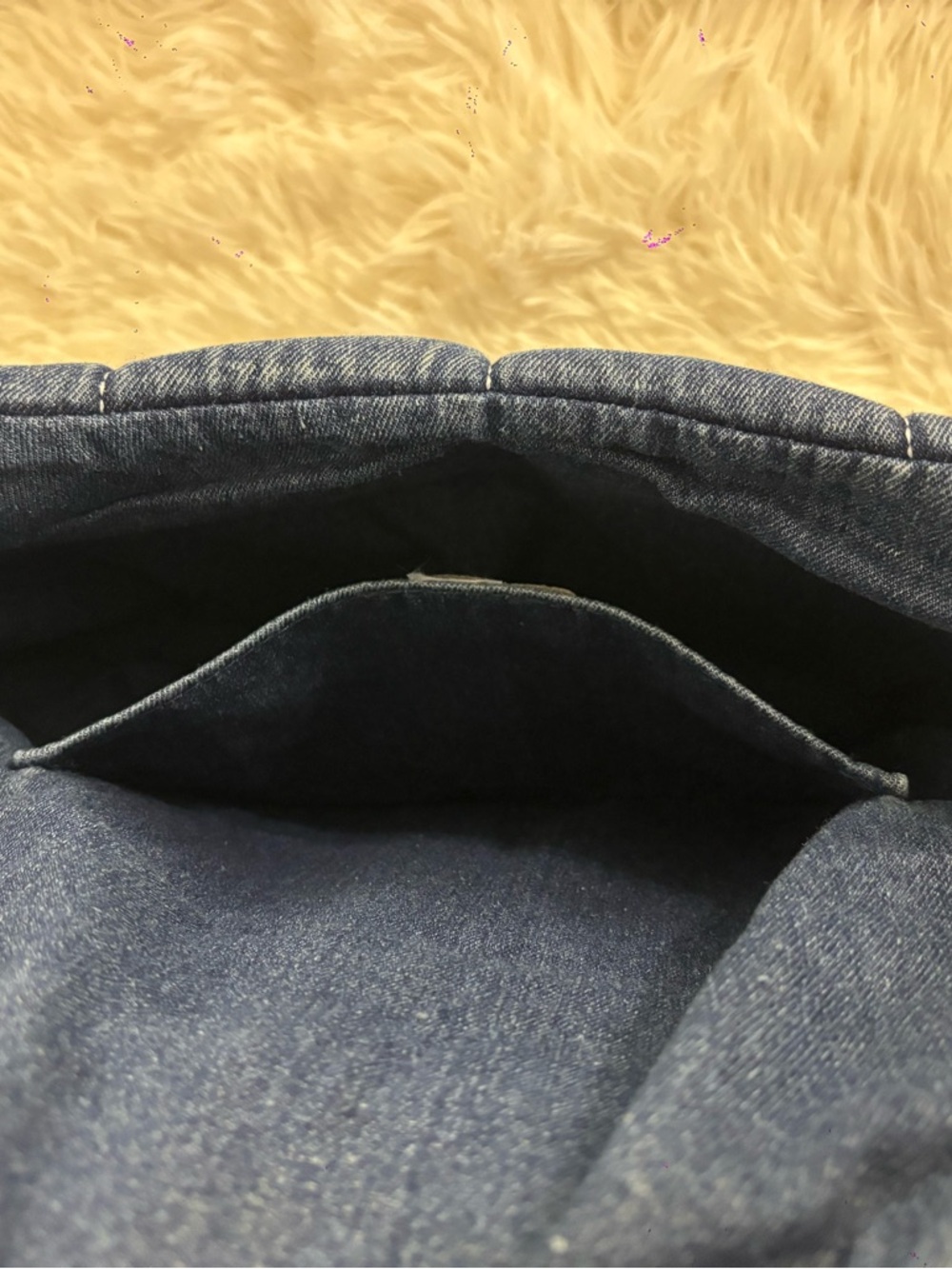 YSL Lou Lou small denim bag - Picture 8 of 8